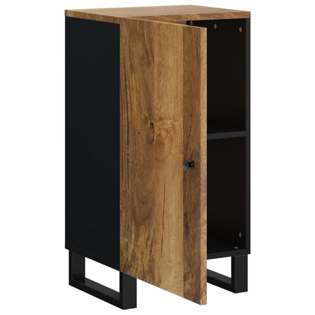 Dressoir met deur 40x31x75 cm massief mangohout - AllerleiShop