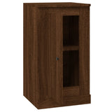 Dressoir 37,5x35,5x67,5 cm bewerkt hout bruin eikenkleur - AllerleiShop