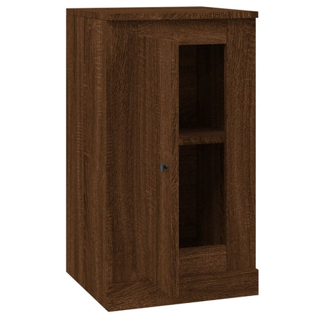 Dressoirs 2 st 37,5x35,5x67,5 cm bewerkt hout bruin eikenkleur - AllerleiShop