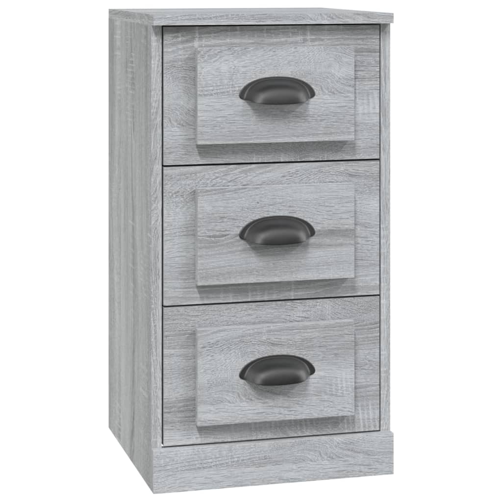 Dressoir 36x35,5x67,5 cm bewerkt hout grijs sonoma eikenkleurig - AllerleiShop