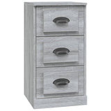 Dressoir 36x35,5x67,5 cm bewerkt hout grijs sonoma eikenkleurig - AllerleiShop