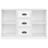 Dressoir 104,5x35,5x67,5 cm bewerkt hout hoogglans wit - AllerleiShop