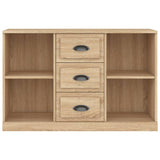 Dressoir 104,5x35,5x67,5 cm bewerkt hout sonoma eikenkleurig - AllerleiShop