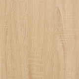 Dressoir 104,5x35,5x67,5 cm bewerkt hout sonoma eikenkleurig - AllerleiShop