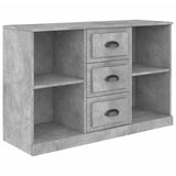 Dressoir 104,5x35,5x67,5 cm bewerkt hout betongrijs - AllerleiShop