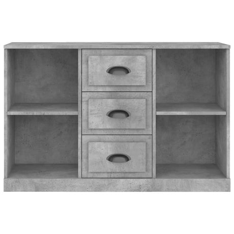 Dressoir 104,5x35,5x67,5 cm bewerkt hout betongrijs - AllerleiShop