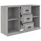 Dressoir 104,5x35,5x67,5 cm bewerkt hout sonoma grijs - AllerleiShop