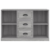 Dressoir 104,5x35,5x67,5 cm bewerkt hout sonoma grijs - AllerleiShop