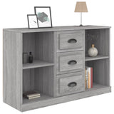 Dressoir 104,5x35,5x67,5 cm bewerkt hout sonoma grijs - AllerleiShop