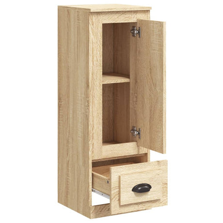 Hoge kast 36x35,5x103,5 cm bewerkt hout sonoma eikenkleurig - AllerleiShop