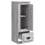 Hoge kast 36x35,5x103,5 cm bewerkt hout grijs sonoma eikenkleur - AllerleiShop