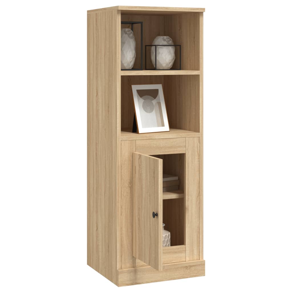 Hoge kast 36x35,5x103,5 cm bewerkt hout sonoma eikenkleurig - AllerleiShop