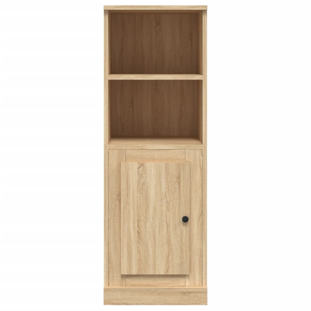 Hoge kast 36x35,5x103,5 cm bewerkt hout sonoma eikenkleurig - AllerleiShop