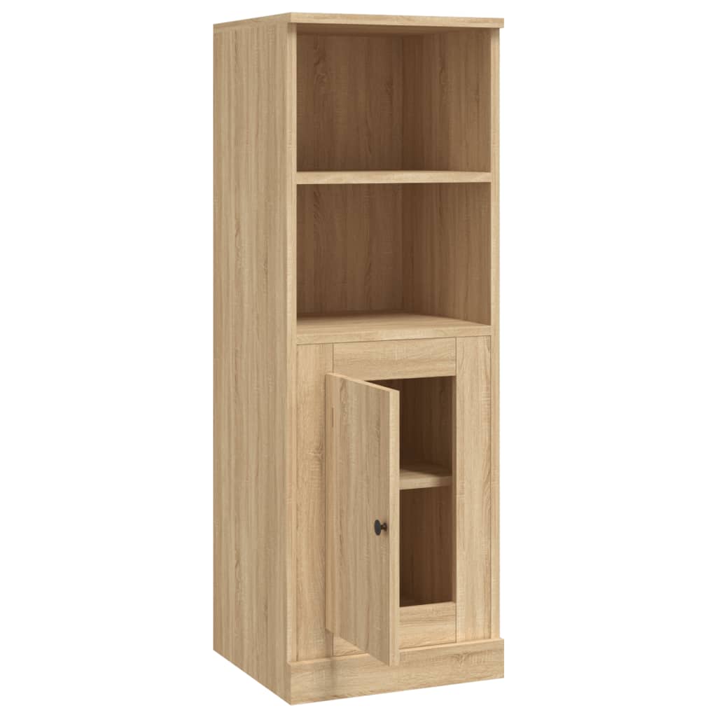 Hoge kast 36x35,5x103,5 cm bewerkt hout sonoma eikenkleurig - AllerleiShop