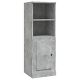 Hoge kast 36x35,5x103,5 cm bewerkt hout betongrijs - AllerleiShop