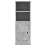 Hoge kast 36x35,5x103,5 cm bewerkt hout betongrijs - AllerleiShop