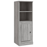 Hoge kast 36x35,5x103,5 cm bewerkt hout grijs sonoma eikenkleur - AllerleiShop