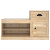 Schoenenkast 100x42x60 cm bewerkt hout sonoma eikenkleurig - AllerleiShop