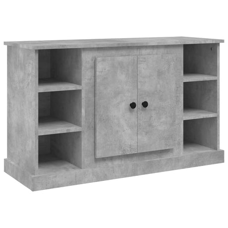 Dressoir 100x35,5x60 cm bewerkt hout betongrijs - AllerleiShop