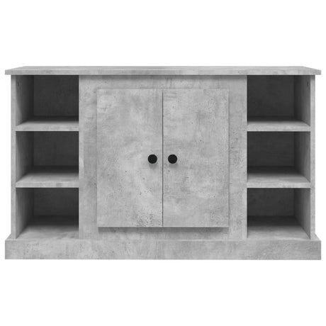 Dressoir 100x35,5x60 cm bewerkt hout betongrijs - AllerleiShop