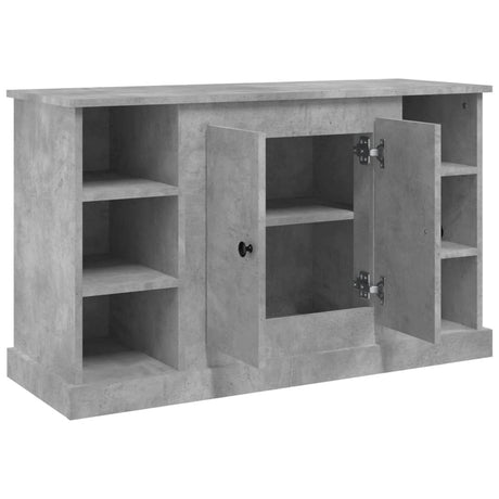 Dressoir 100x35,5x60 cm bewerkt hout betongrijs - AllerleiShop