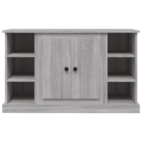 Dressoir 100x35,5x60 cm bewerkt hout grijs sonoma eikenkleurig - AllerleiShop