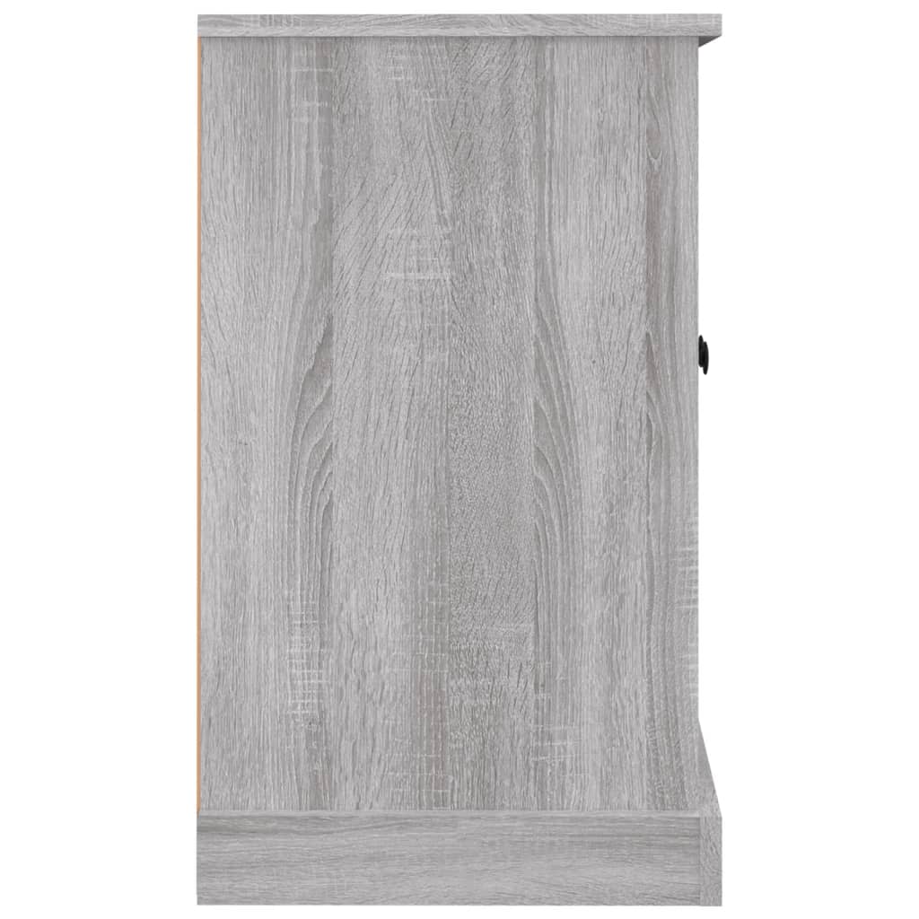 Dressoir 100x35,5x60 cm bewerkt hout grijs sonoma eikenkleurig - AllerleiShop