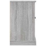 Dressoir 100x35,5x60 cm bewerkt hout grijs sonoma eikenkleurig - AllerleiShop