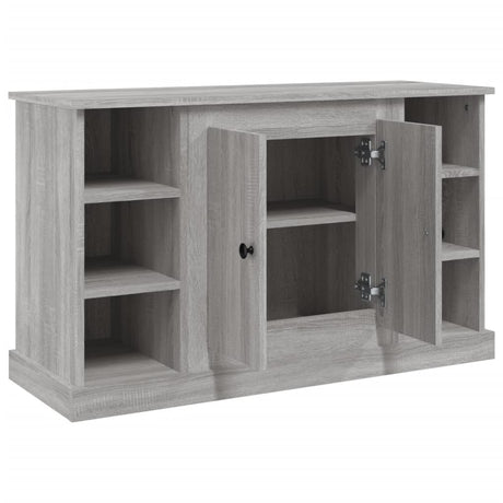 Dressoir 100x35,5x60 cm bewerkt hout grijs sonoma eikenkleurig - AllerleiShop