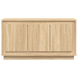 Dressoir 102x35x55 cm bewerkt hout sonoma eikenkleurig