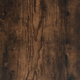Bedframe zonder matras hout gerookt eikenkleurig 90x200 cm