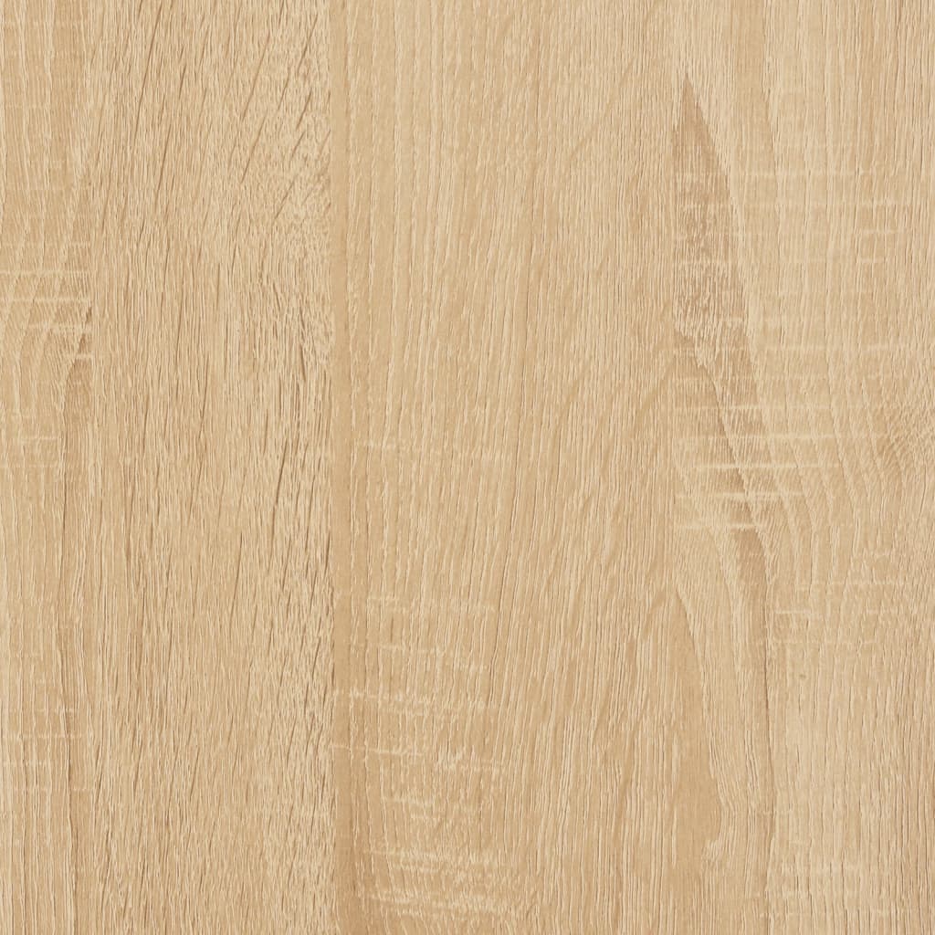 Bedframe zonder matras hout sonoma eikenkleurig 160x200 cm