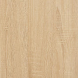 Bedframe zonder matras hout sonoma eikenkleurig 160x200 cm