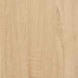 Bedframe zonder matras hout sonoma eikenkleurig 140x200 cm