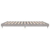 Bedframe bewerkt hout grijs sonoma eikenkleurig 140x200 cm