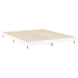 Bedframe zonder matras 160x200 cm spaanplaat wit