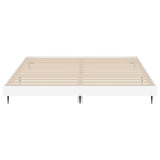 Bedframe zonder matras 160x200 cm spaanplaat wit