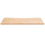 Bureaublad 80x40x2,5 cm massief grenenhout