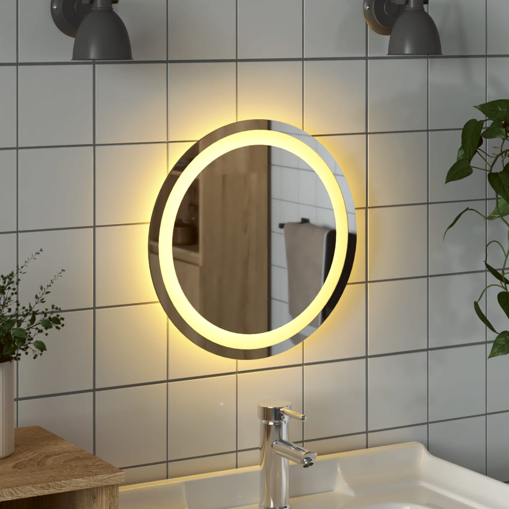 Badkamerspiegel LED rond 40 cm - AllerleiShop