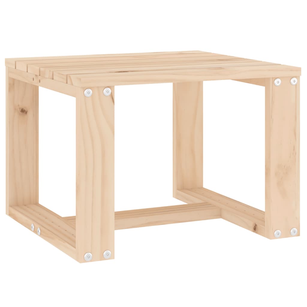 Tuinbijzettafel 40x38x28,5 cm massief grenenhout - AllerleiShop