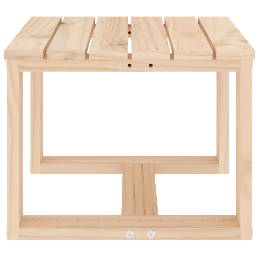 Tuinbijzettafel 40x38x28,5 cm massief grenenhout - AllerleiShop