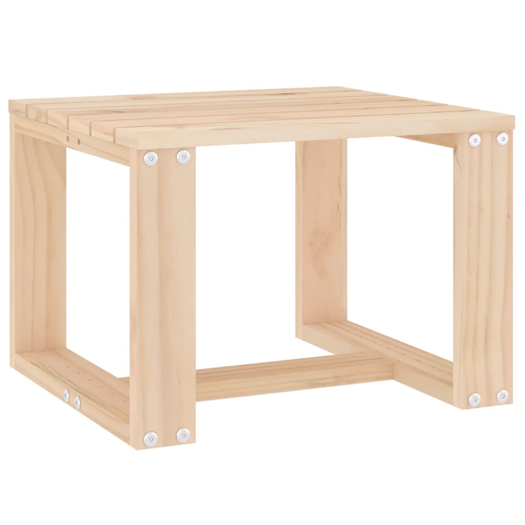 Tuinbijzettafel 40x38x28,5 cm massief grenenhout - AllerleiShop