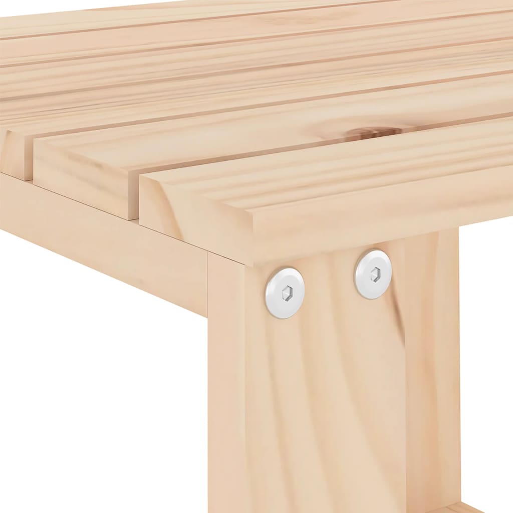 Tuinbijzettafel 40x38x28,5 cm massief grenenhout - AllerleiShop