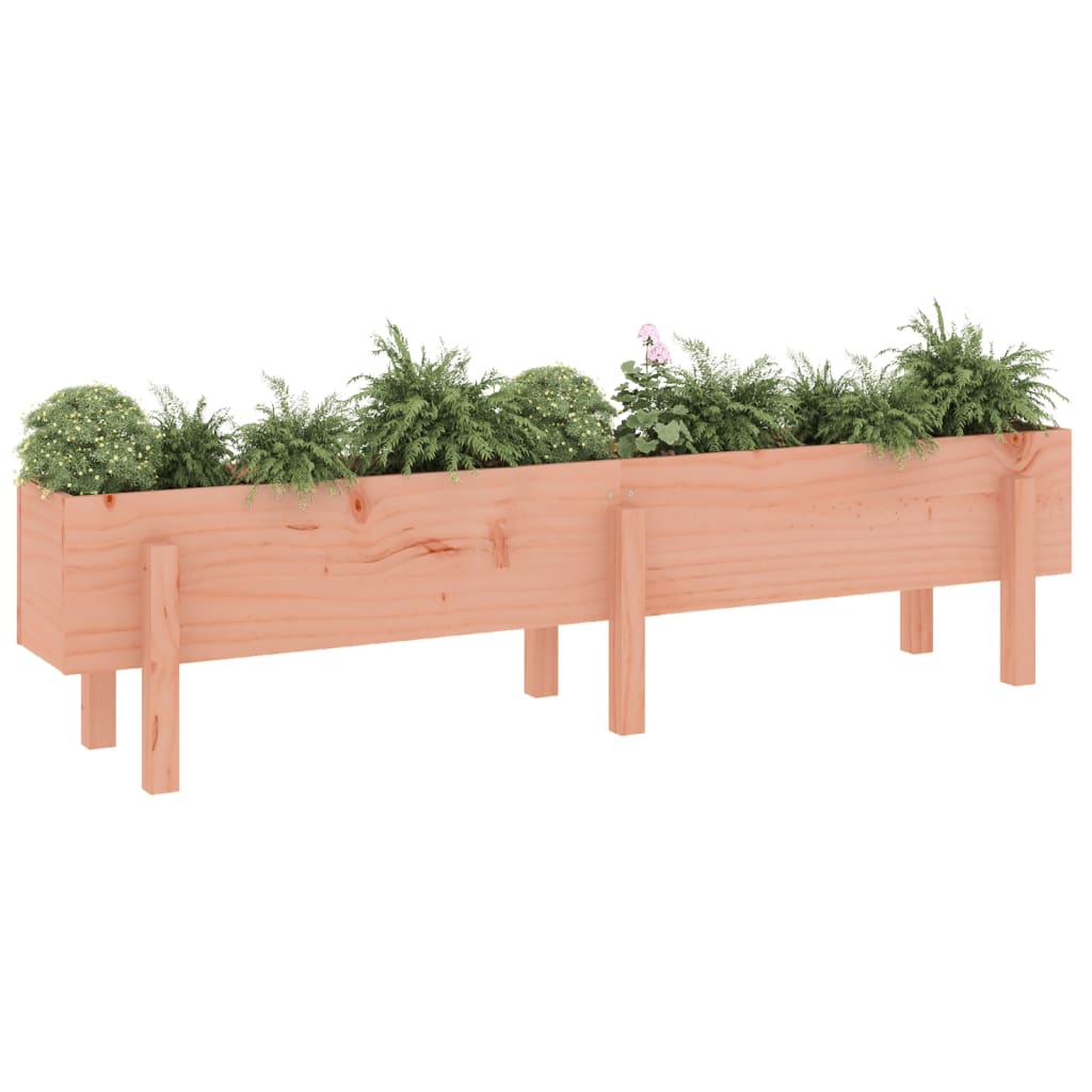 Plantenbak verhoogd 160x30x38 cm massief douglashout - AllerleiShop