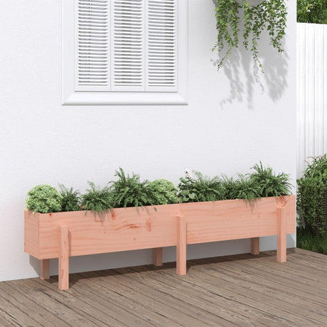 Plantenbak verhoogd 160x30x38 cm massief douglashout - AllerleiShop