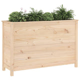 Plantenbak verhoogd 119,5x40x78 cm massief grenenhout