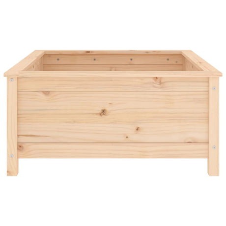 Plantenbak 82,5x82,5x39 cm massief grenenhout - AllerleiShop