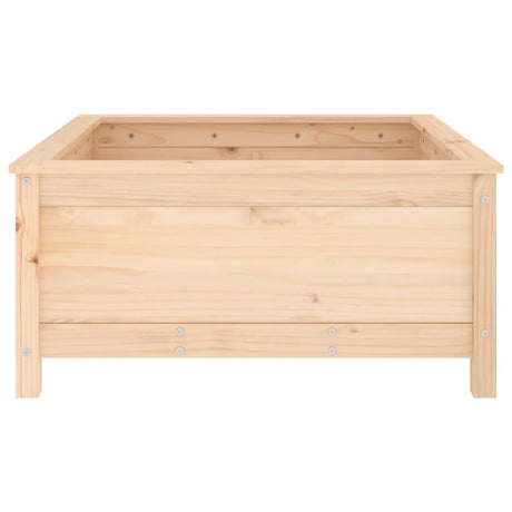 Plantenbak 82,5x82,5x39 cm massief grenenhout - AllerleiShop