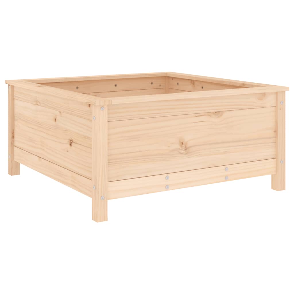 Plantenbak 82,5x82,5x39 cm massief grenenhout - AllerleiShop