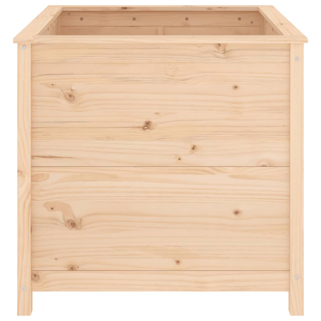 Plantenbak 82,5x82,5x78 cm massief grenenhout - AllerleiShop